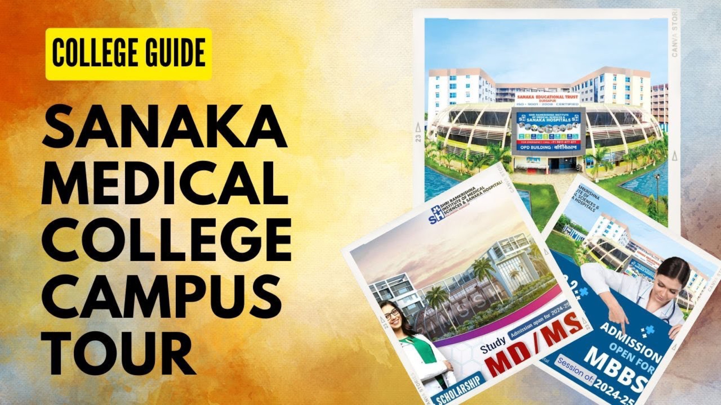 Sanaka Medical College & Hospital — Durgapur, West Bengal campus