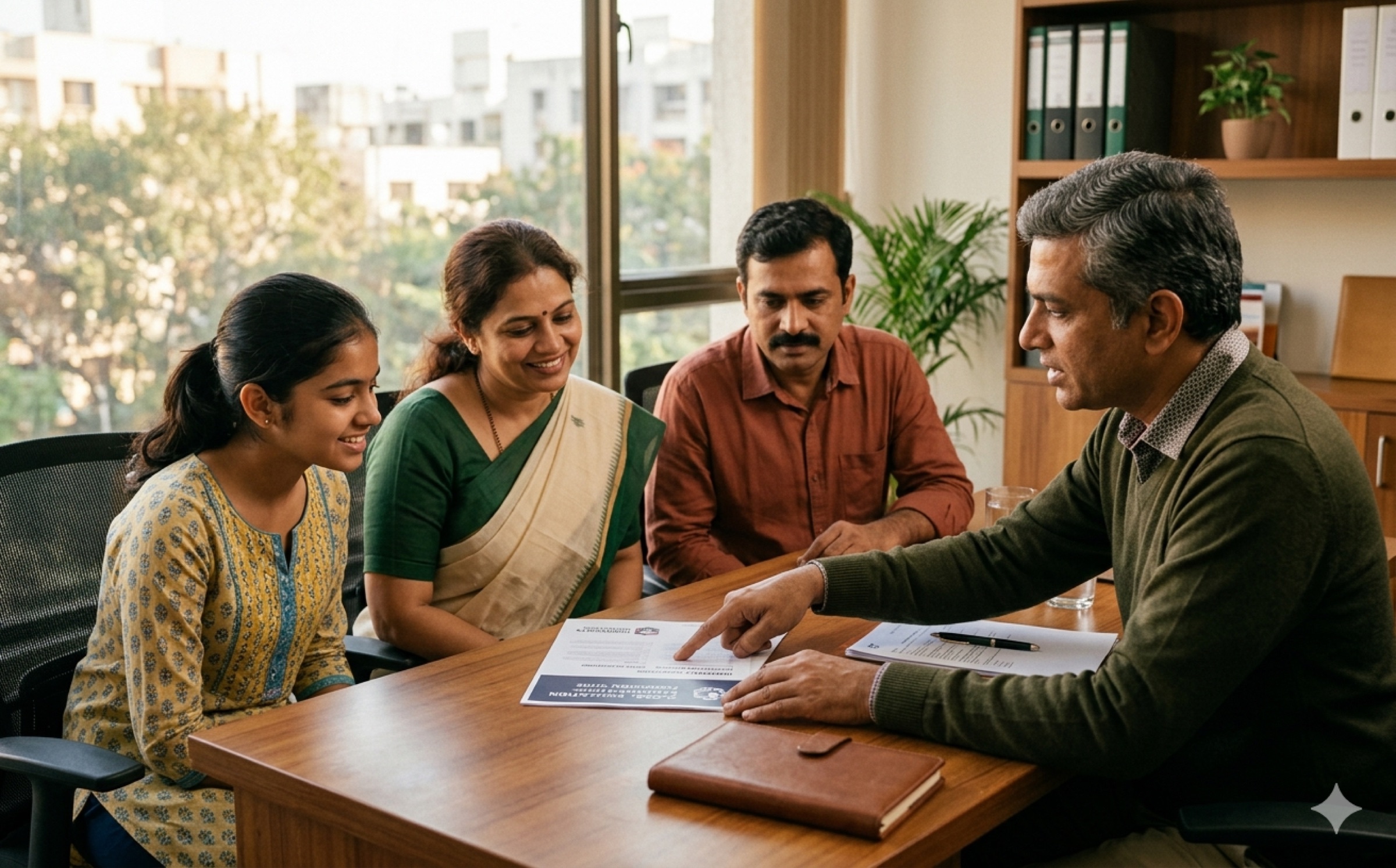 SG counselling room — admission process in action